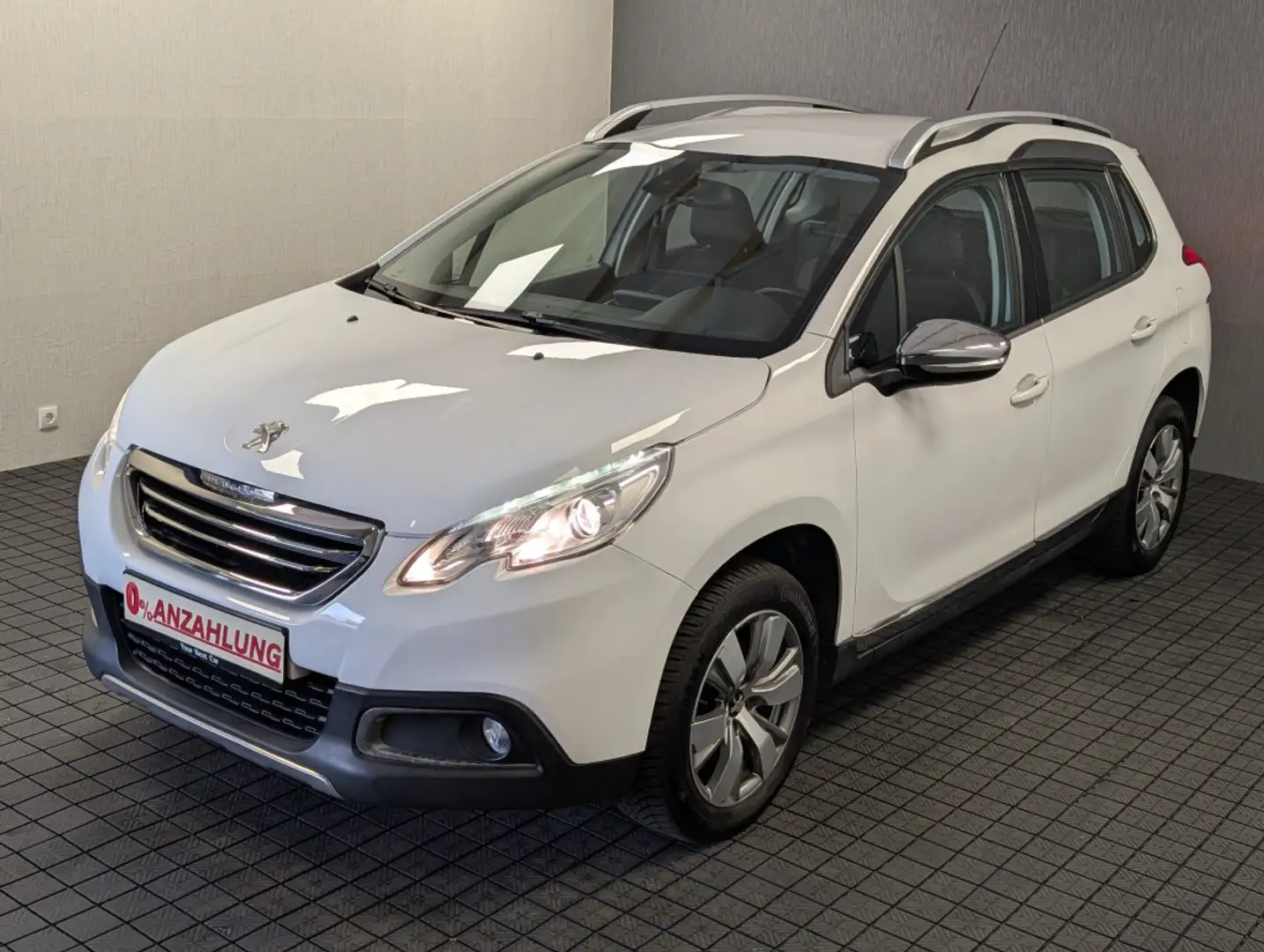 Peugeot 2008 Allure+Leder+Ambiente+Temp+Sportsitze+Touch Blanc - 1