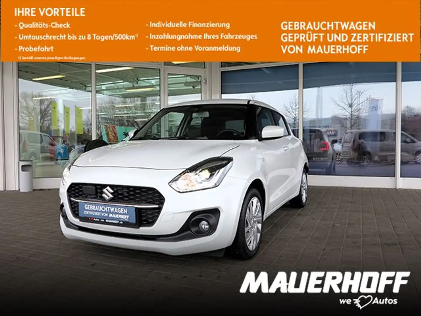 Suzuki Swift Comfort Mild Hybrid | LED | Kamera | Sitzh Fehér - 1