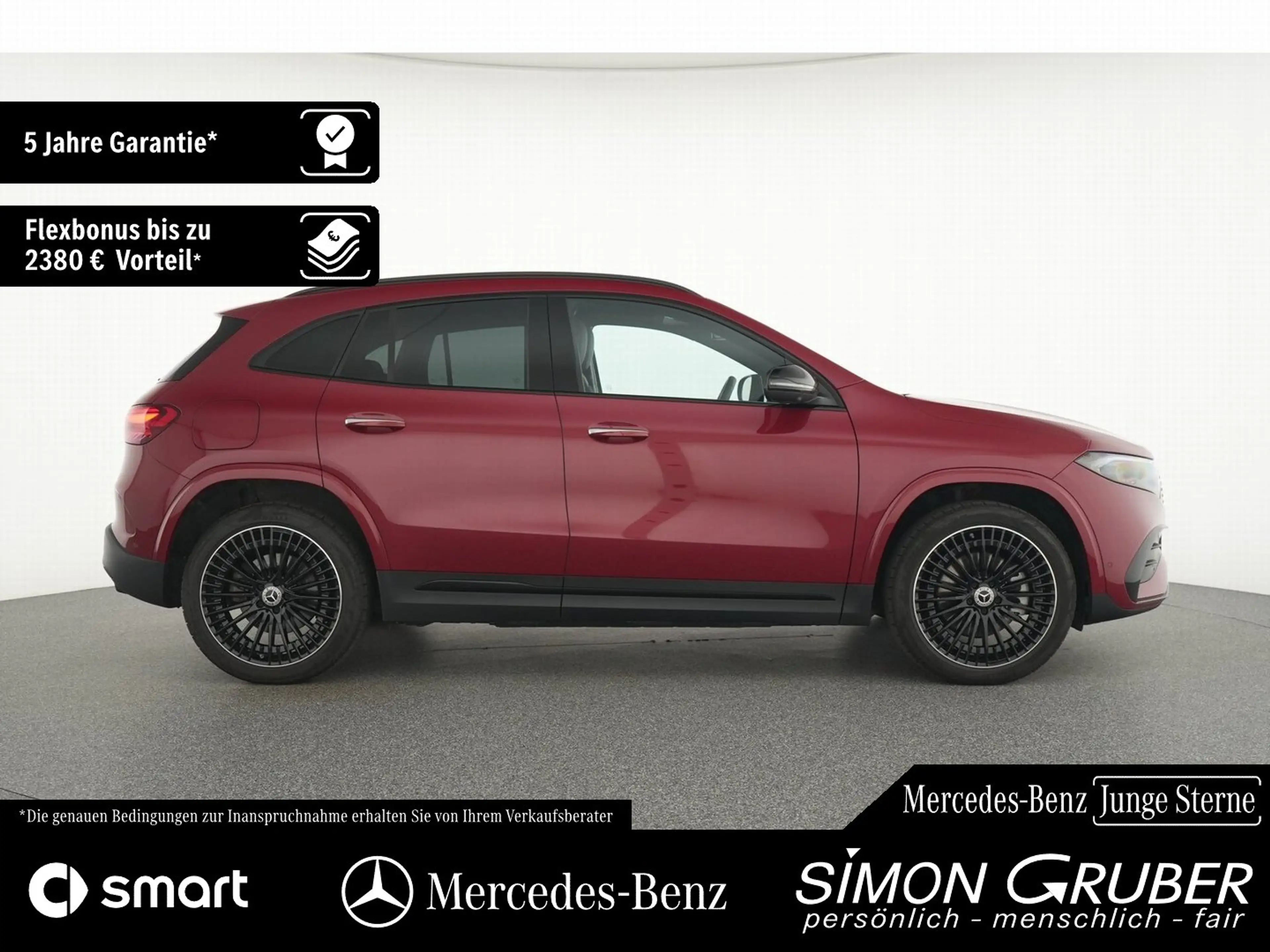 Mercedes-Benz EQA 300 4M AMG Night Pano Burm HUD 360 Memory — photo 3