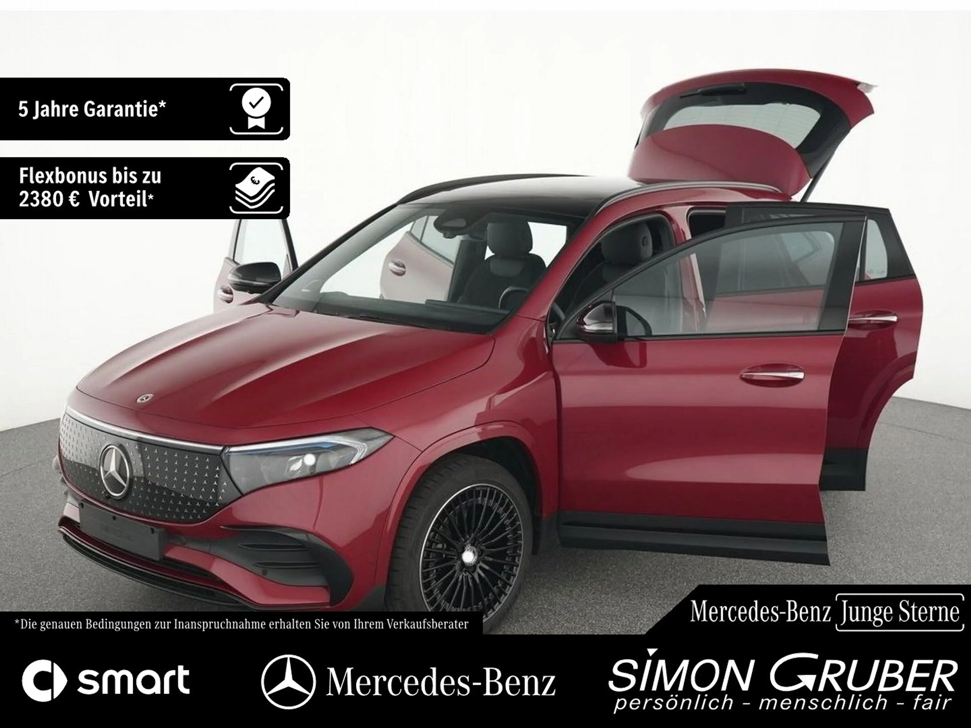 Mercedes-Benz EQA 300 4M AMG Night Pano Burm HUD 360 Memory — photo 13