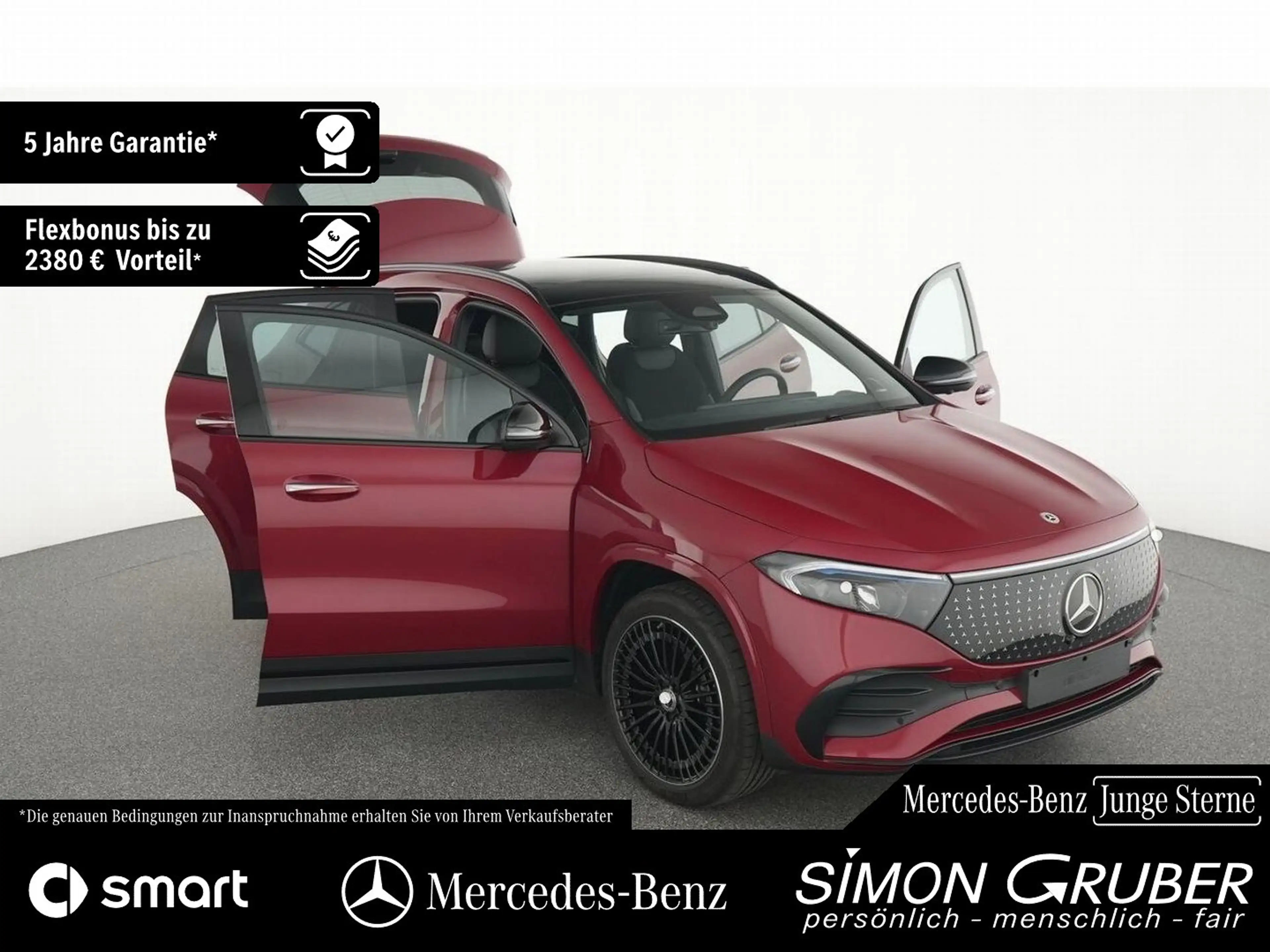Mercedes-Benz EQA 300 4M AMG Night Pano Burm HUD 360 Memory — photo 10
