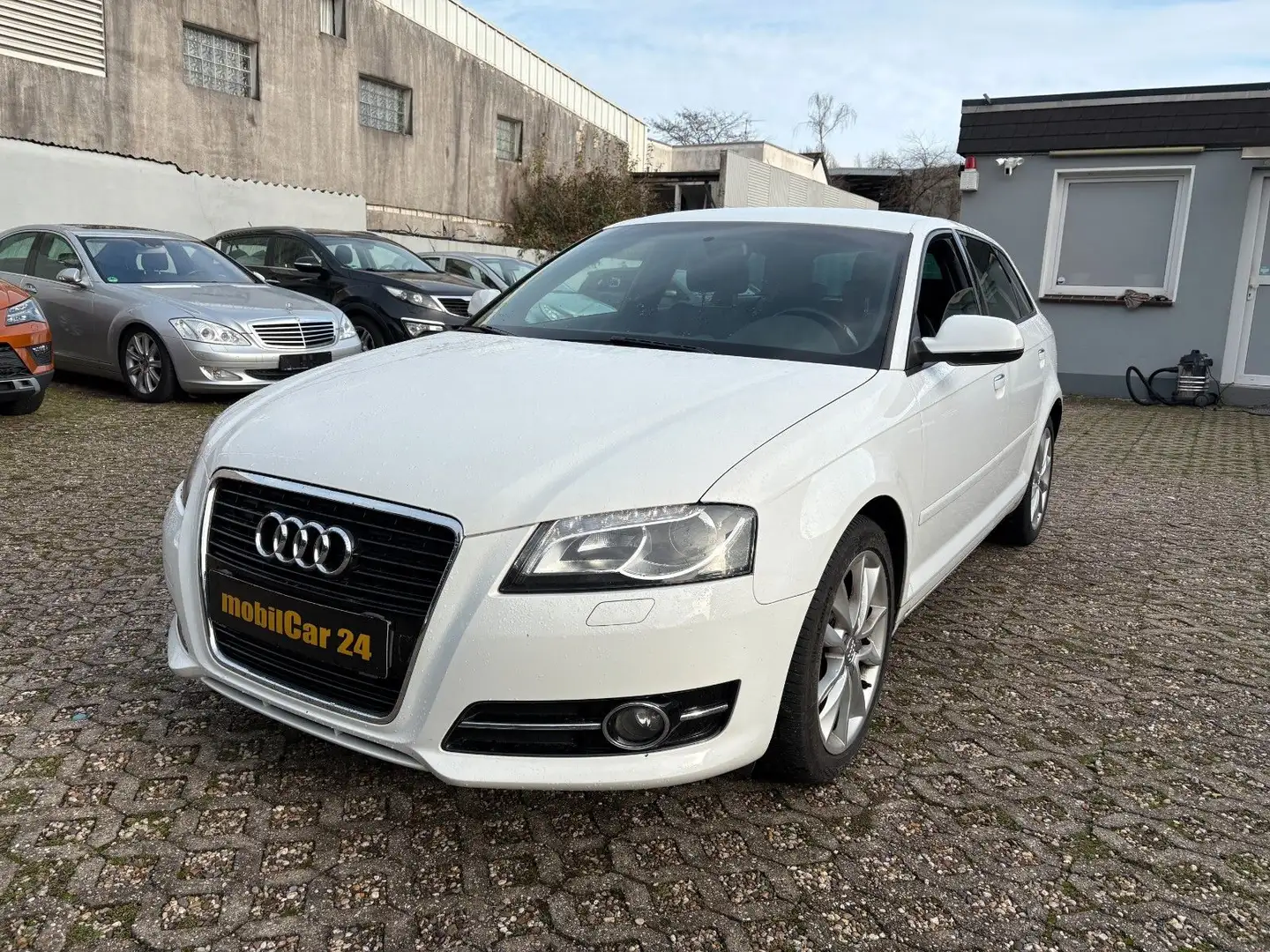 Audi A3 Sportback 1.6 TDI Ambition STANDH. ALCANTARA Wit - 1