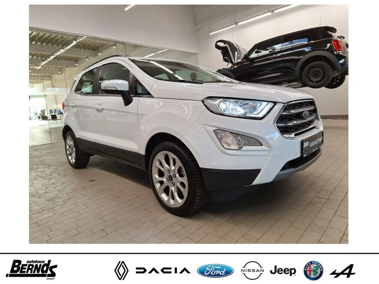 Ford EcoSport 1.0 EcoBoost TITANIUM Wit - 2