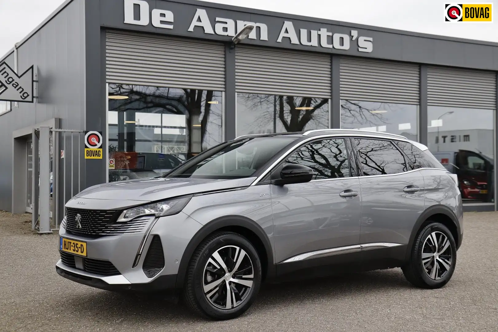 Peugeot 3008 1.2 PureTech Gt Camera Adaptive cruise Keyless Bli Grijs - 1