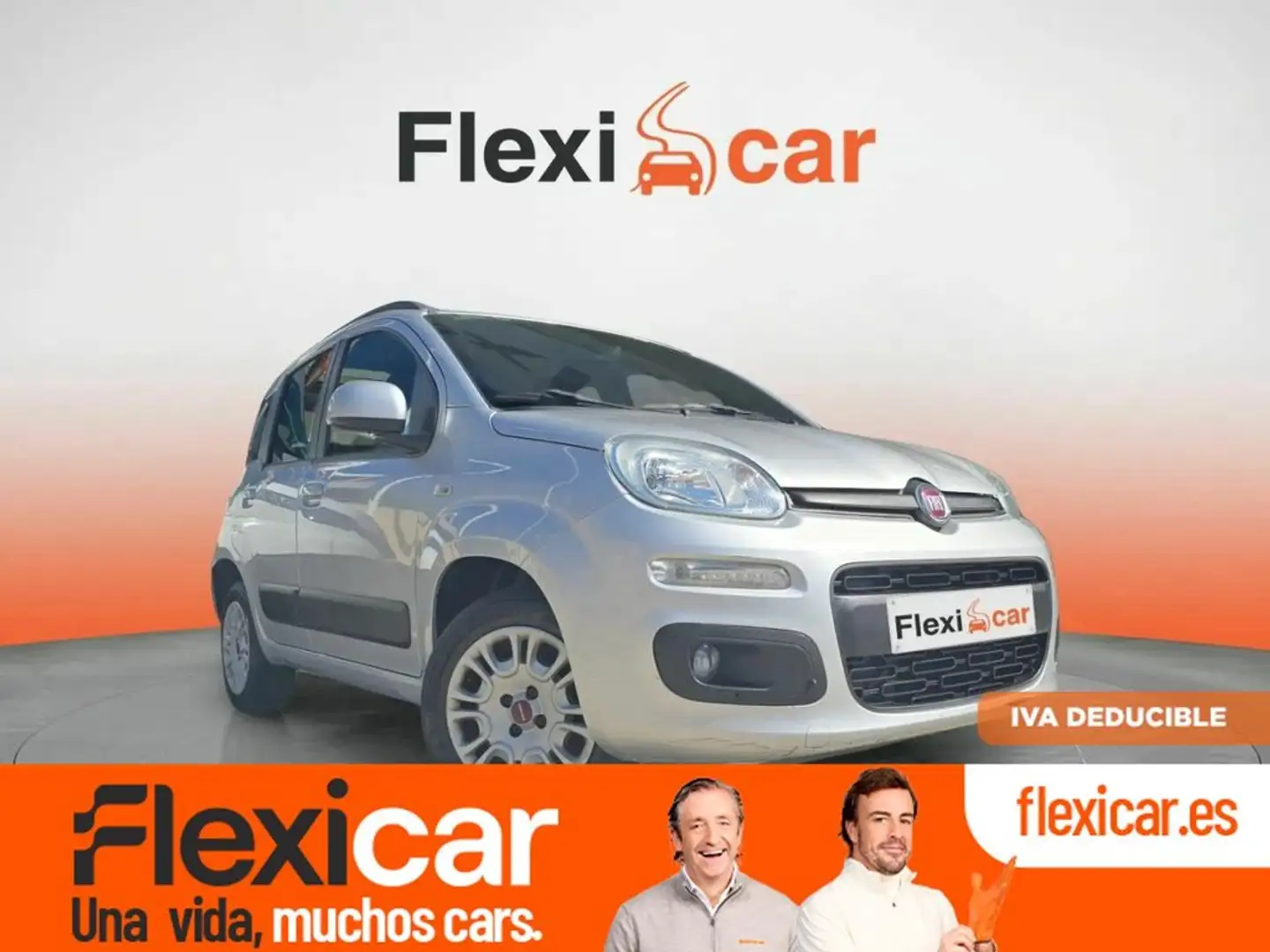 Fiat Panda 1.2 Lounge Gris - 1