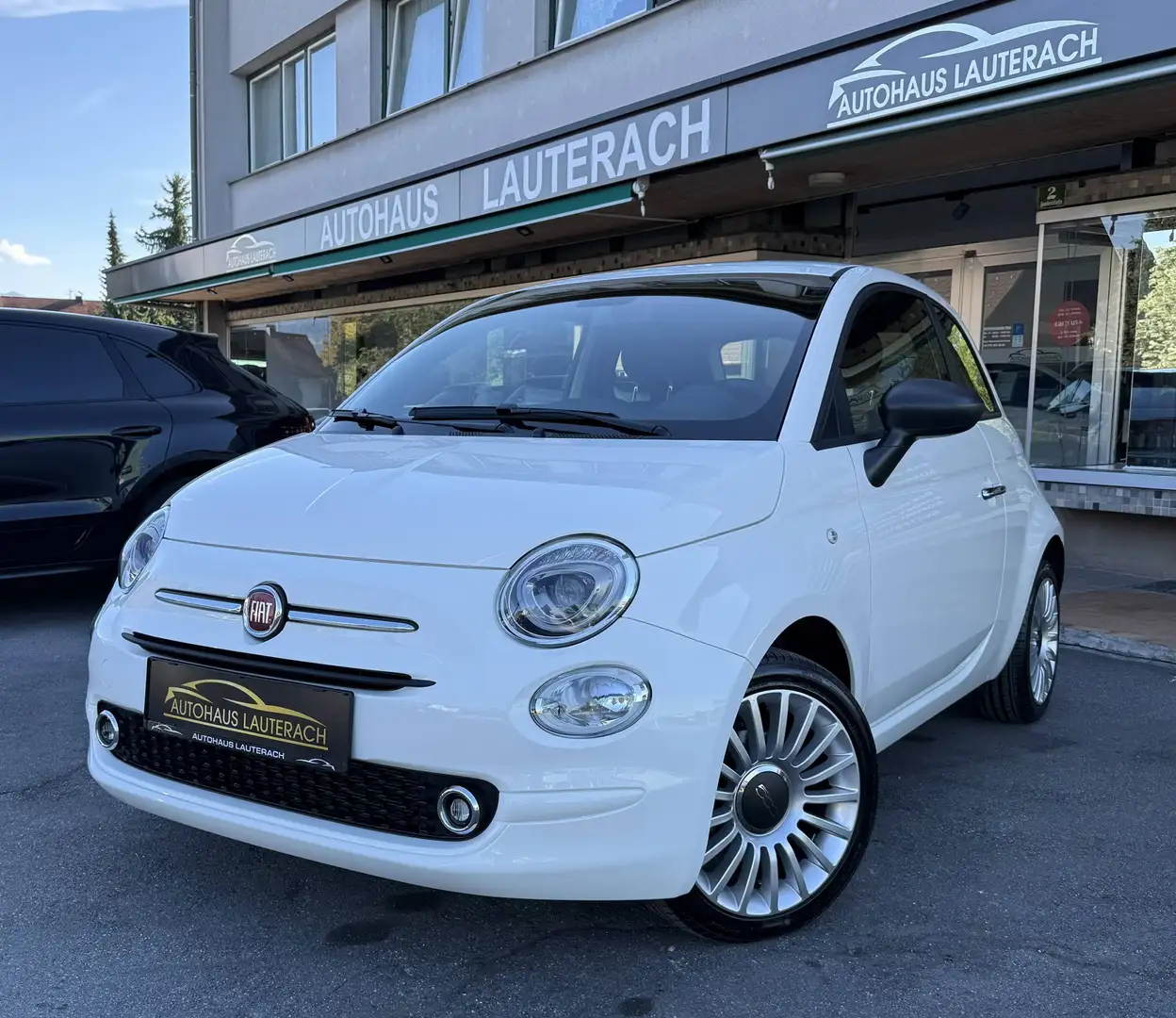 Fiat 500 Dolcevita 1,0 GSE Hybrid *1.BESITZ *NAVI *APP *PDC HI *KLIMAAUT. *TEMPOMAT Weiß - 1