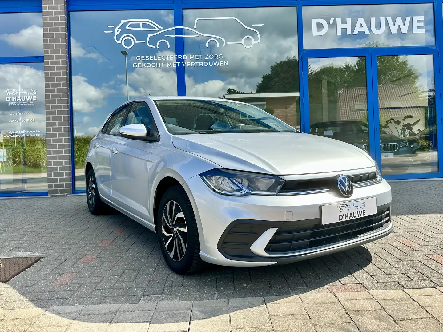 Volkswagen Polo TSI DSG Life *navigatie*Apple CarPlay* Argent - 1