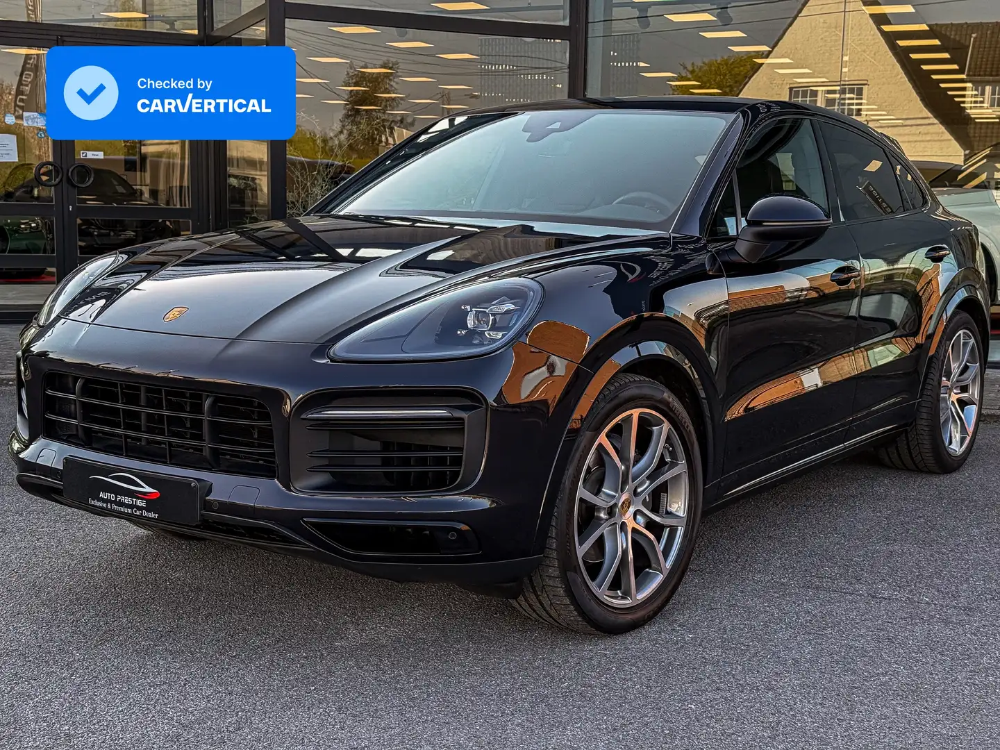 Porsche Cayenne Coupé V6 Turbo PDK Sport Design 1 Belgian Owner Negro - 1