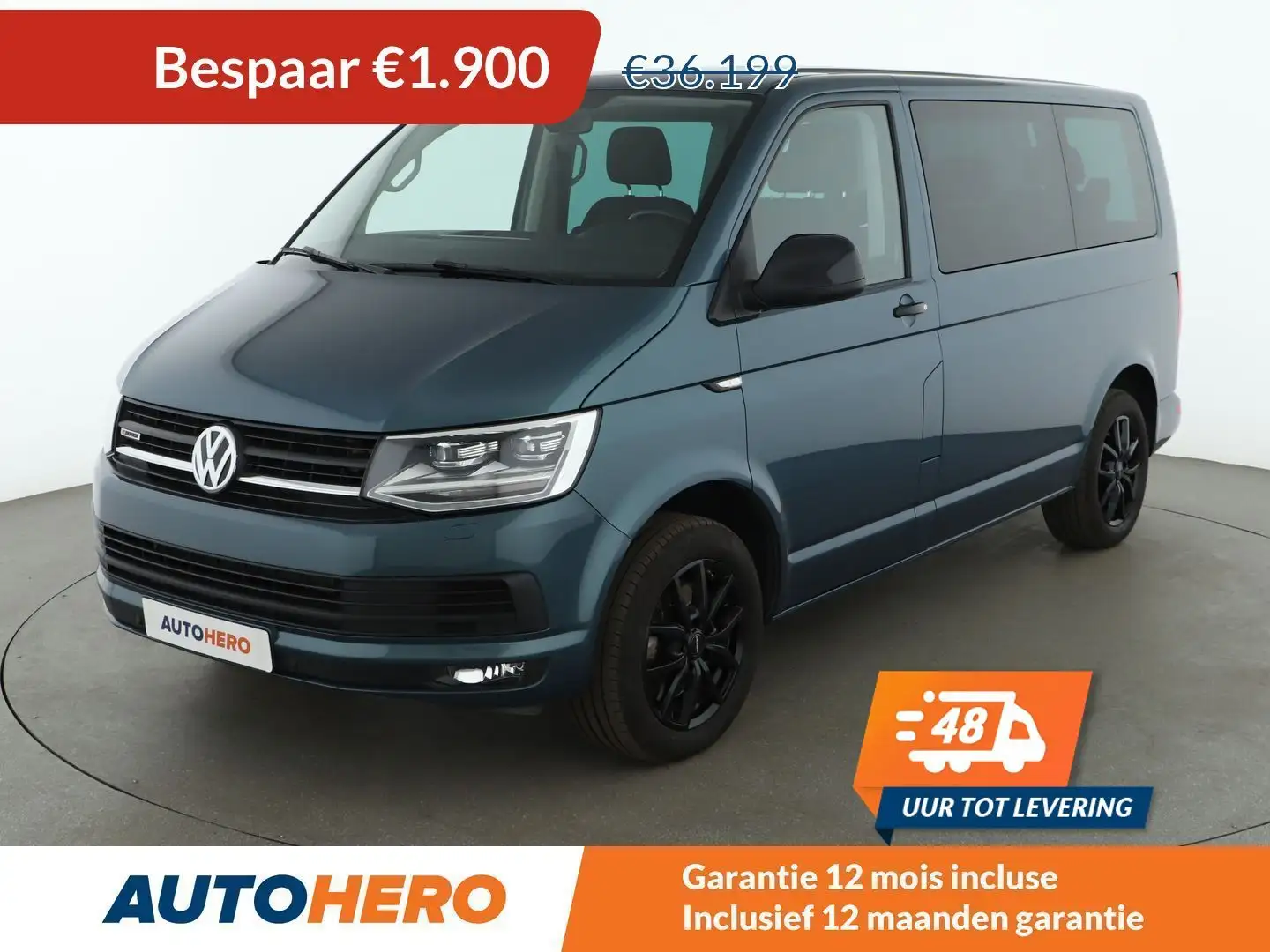 Volkswagen T6 Multivan 2.0 TDI Trendline 4Motion Zielony - 1
