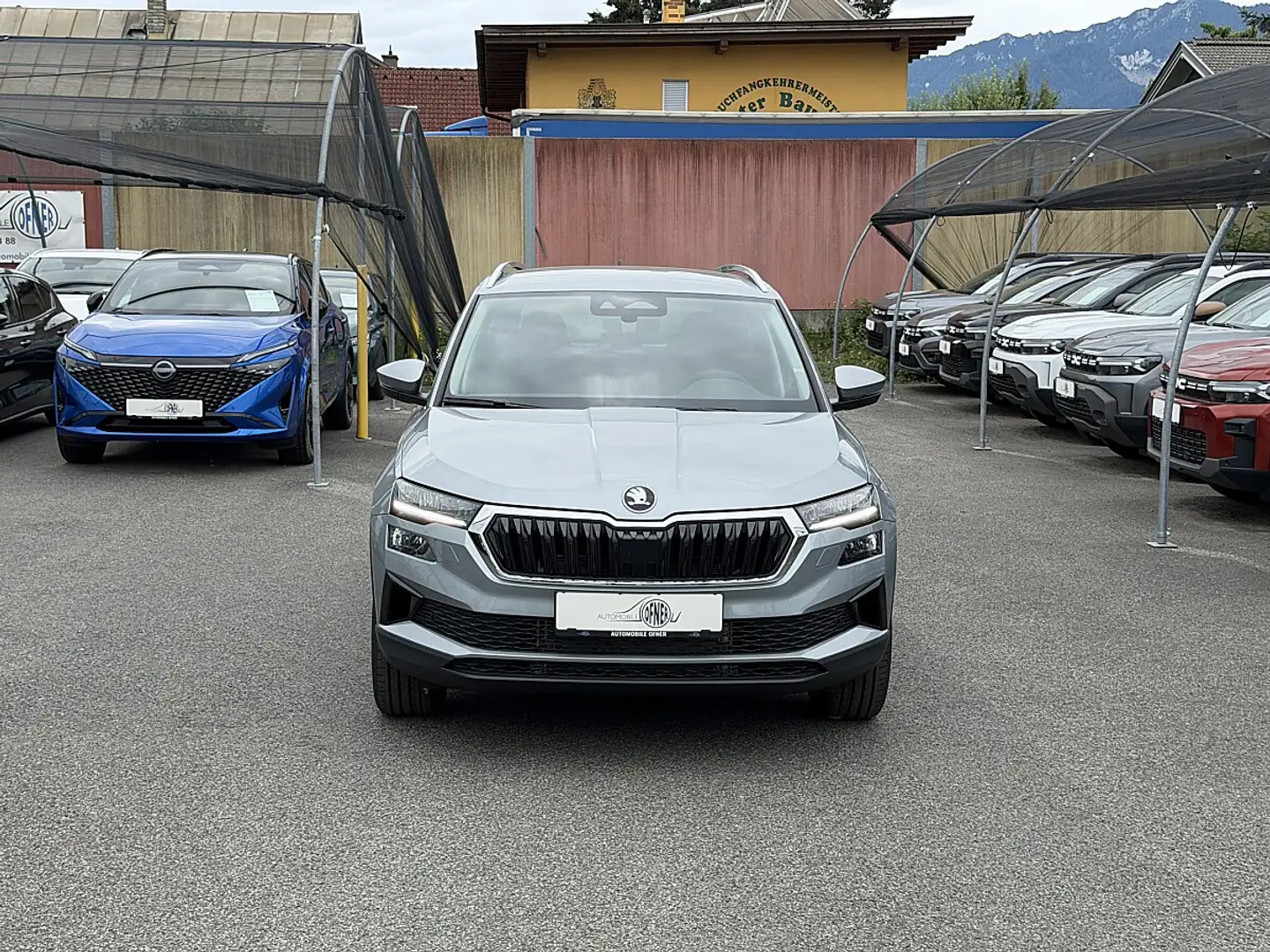 Skoda Karoq 2,0 TDI 4x4 DSG Selection ACC AHK LED Navi Sitz... Grau - 2