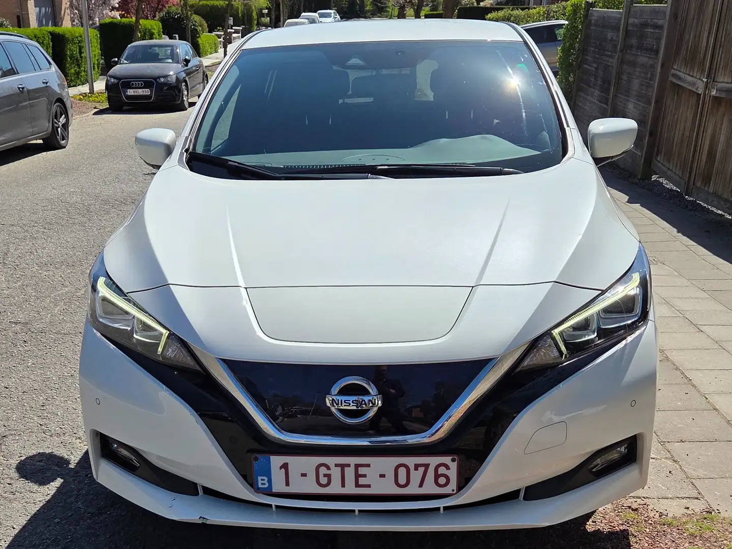 Nissan Leaf Leaf 40 kWh Tekna (EU6.2) Blanc - 2