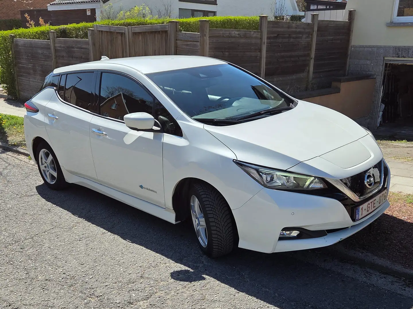 Nissan Leaf Leaf 40 kWh Tekna (EU6.2) Blanc - 1