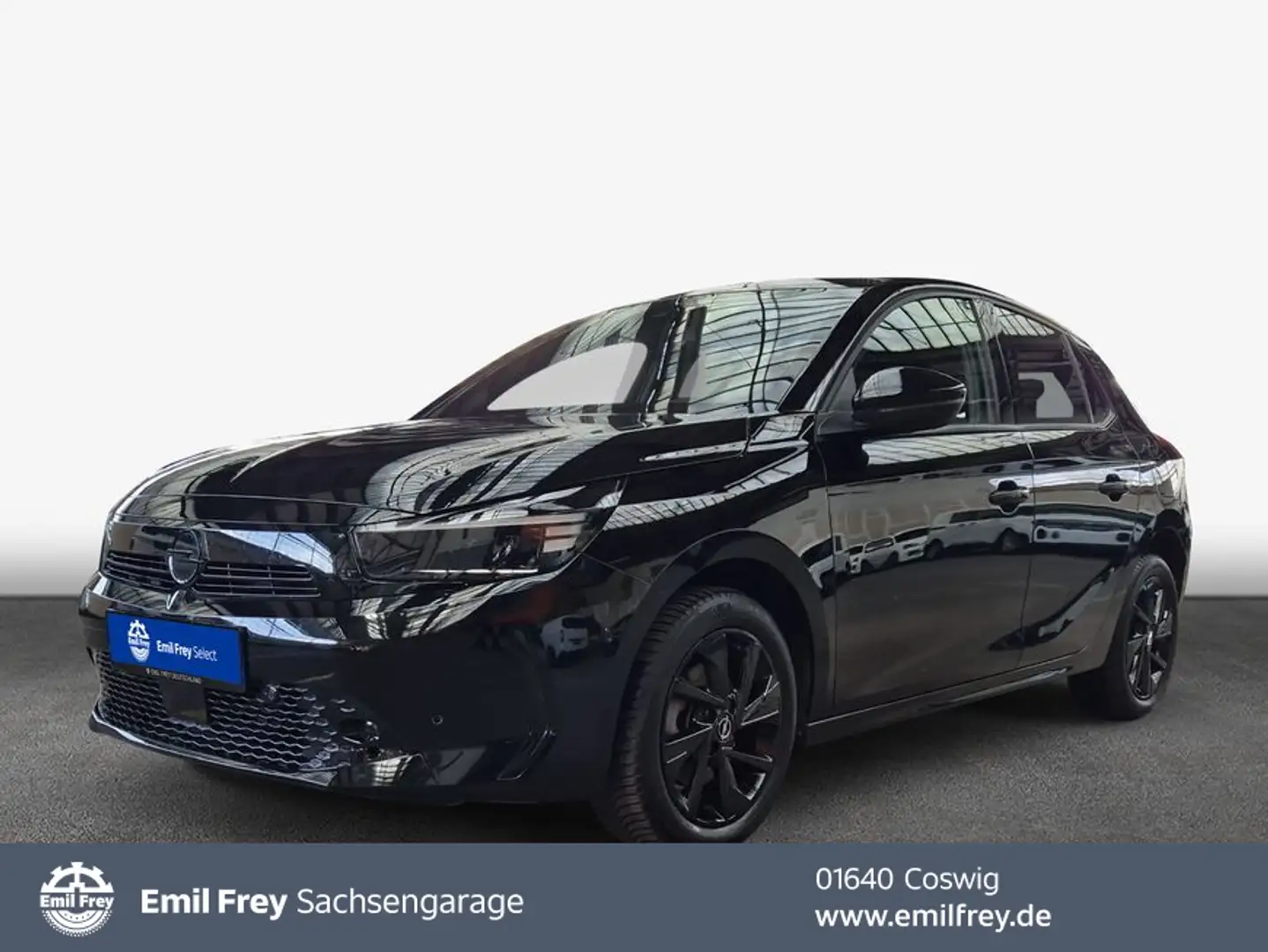 Opel Corsa 1.2 Direct Injection Turbo GS Park & Go Noir - 1