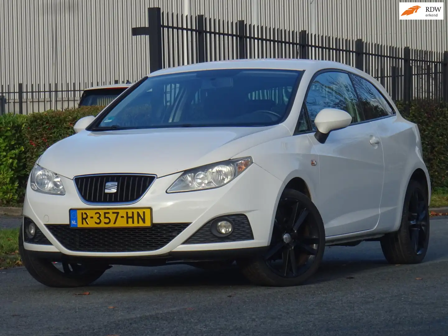 SEAT Ibiza SC 1.4 Reference 128DKM/AIRCO/STOELVERWARMING/APK Blanc - 1