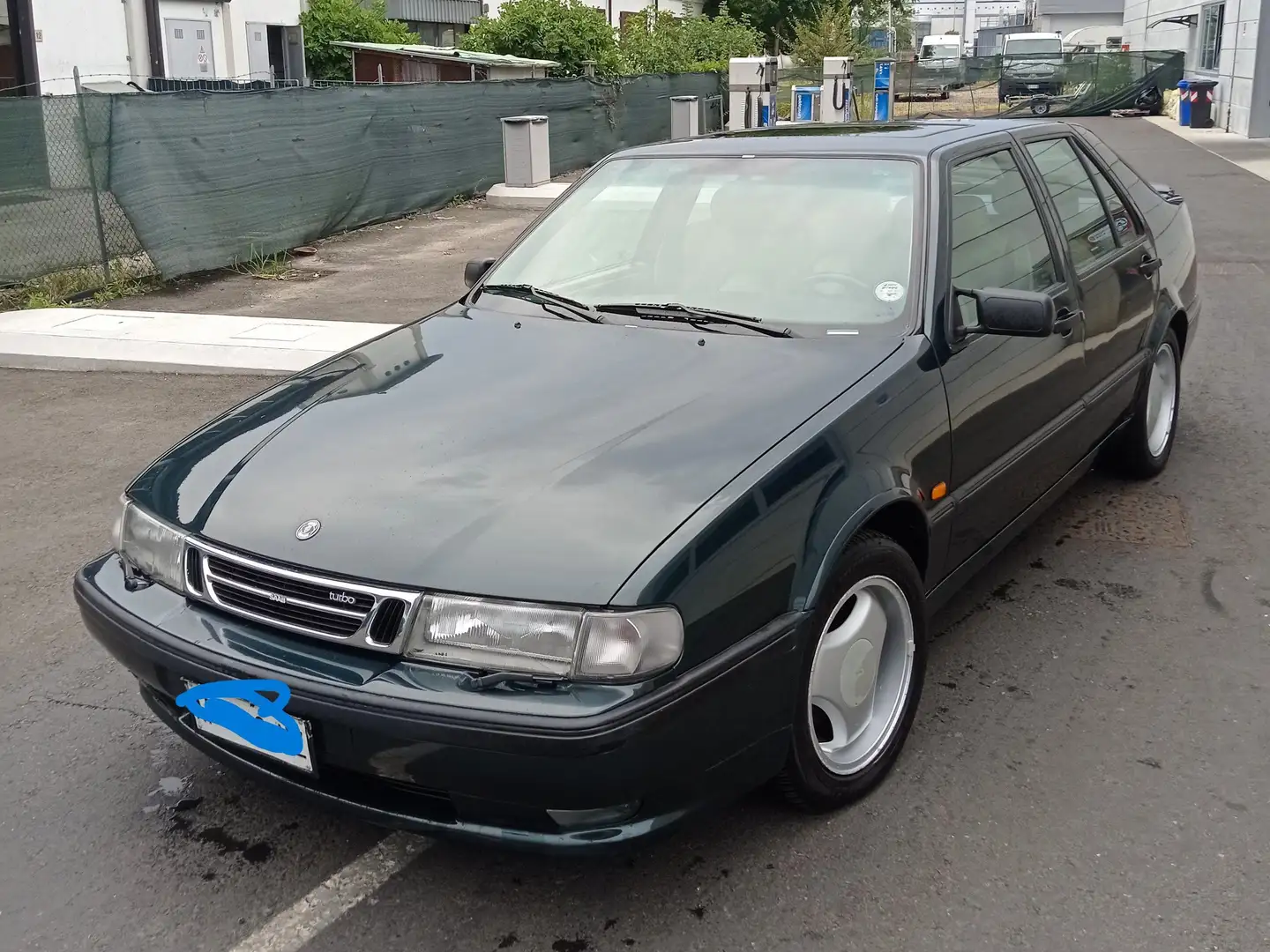 Saab 9000 9000 5p 2.0t Aero CS s/antifurto zelena - 1