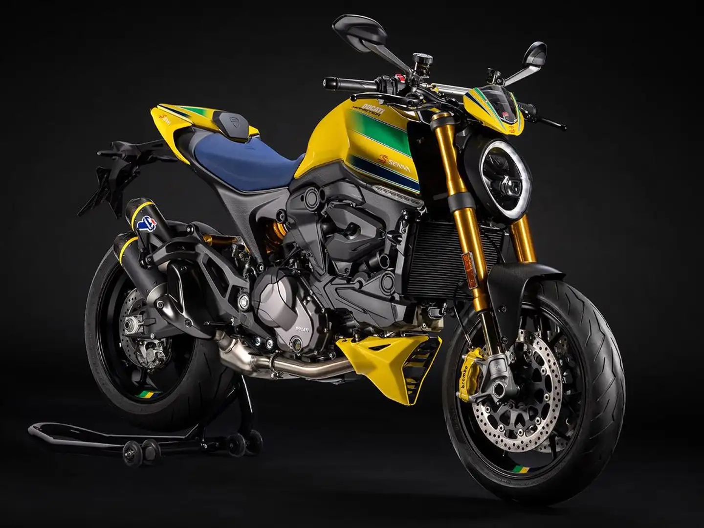 Ducati Monster 937 Senna Série LIMITED EDITION XXX/341 Vert - 1