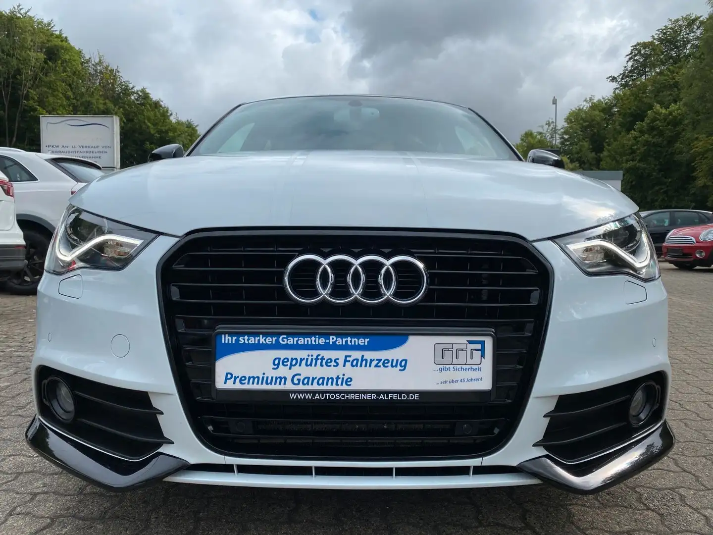 Audi A1 Sportback ambition S-Line AUTOMATIK NAVI PDC Weiß - 2