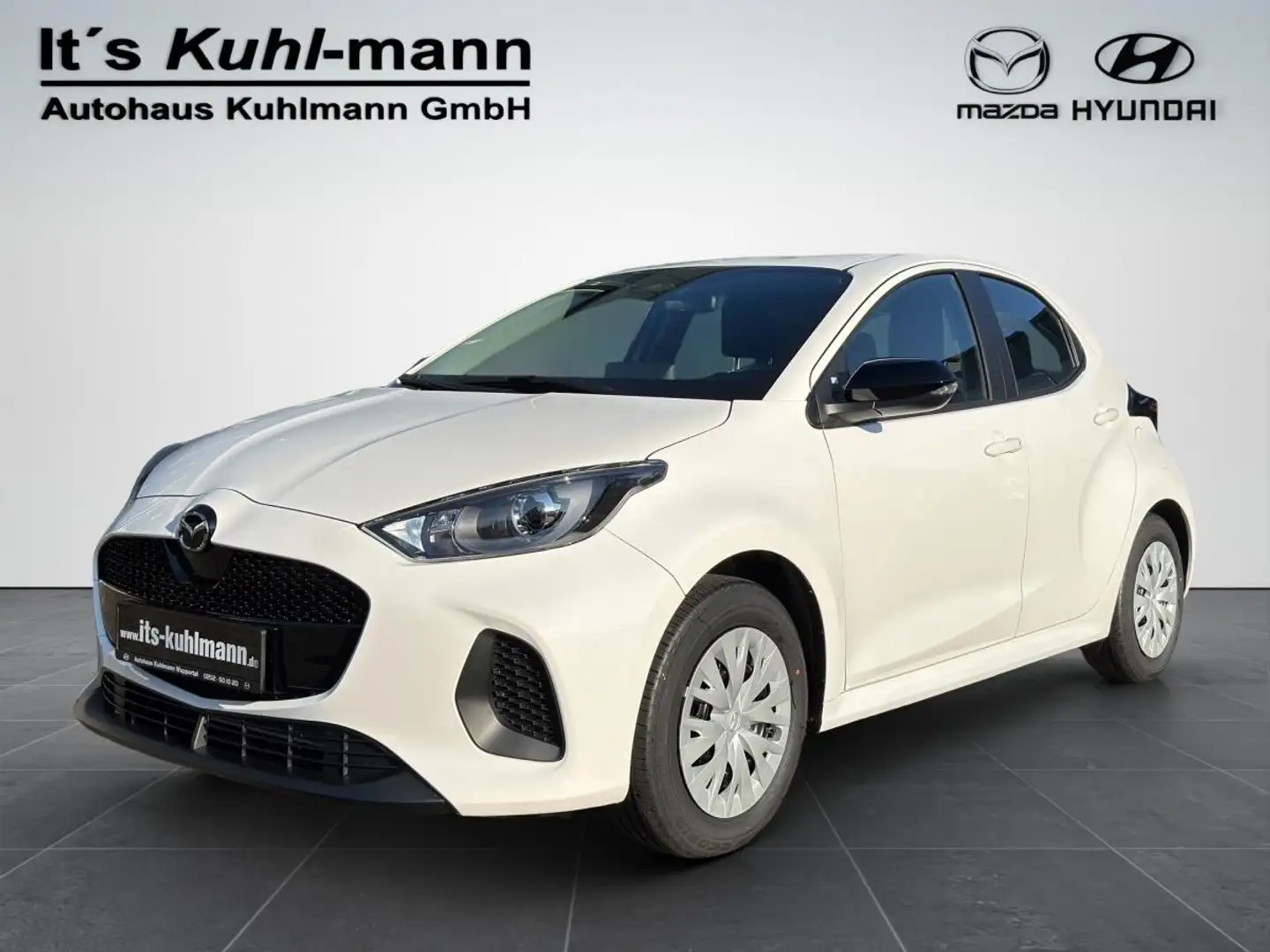 Mazda 2 Hybrid 2024 5HB 1.5L VVT-i 116 PS e-CVT FWD PRIME- Weiß - 1