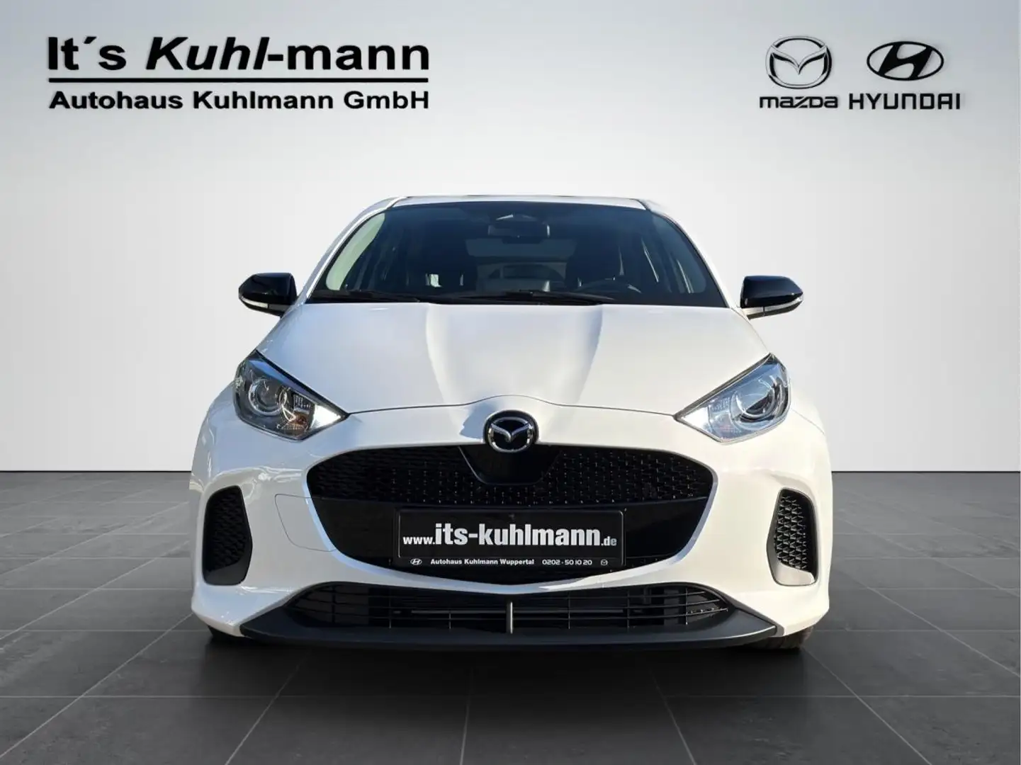 Mazda 2 Hybrid 2024 5HB 1.5L VVT-i 116 PS e-CVT FWD PRIME- Weiß - 2