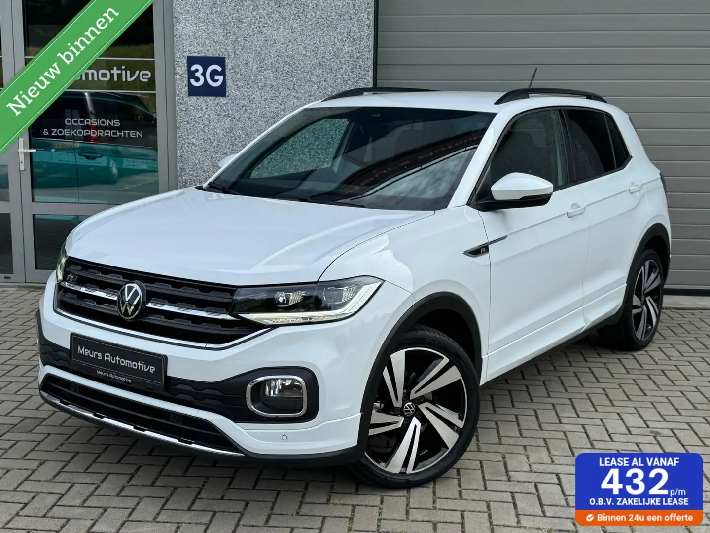 Volkswagen T-Cross 1.0 TSI 2x R-line Virtual/Stoelver/ACC/CarPlay/18 Wit - 1