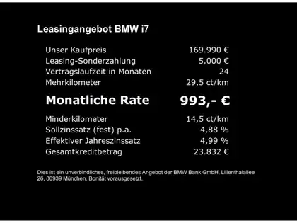 Annonce voiture d'occasion BMW i7 - CARADIZE