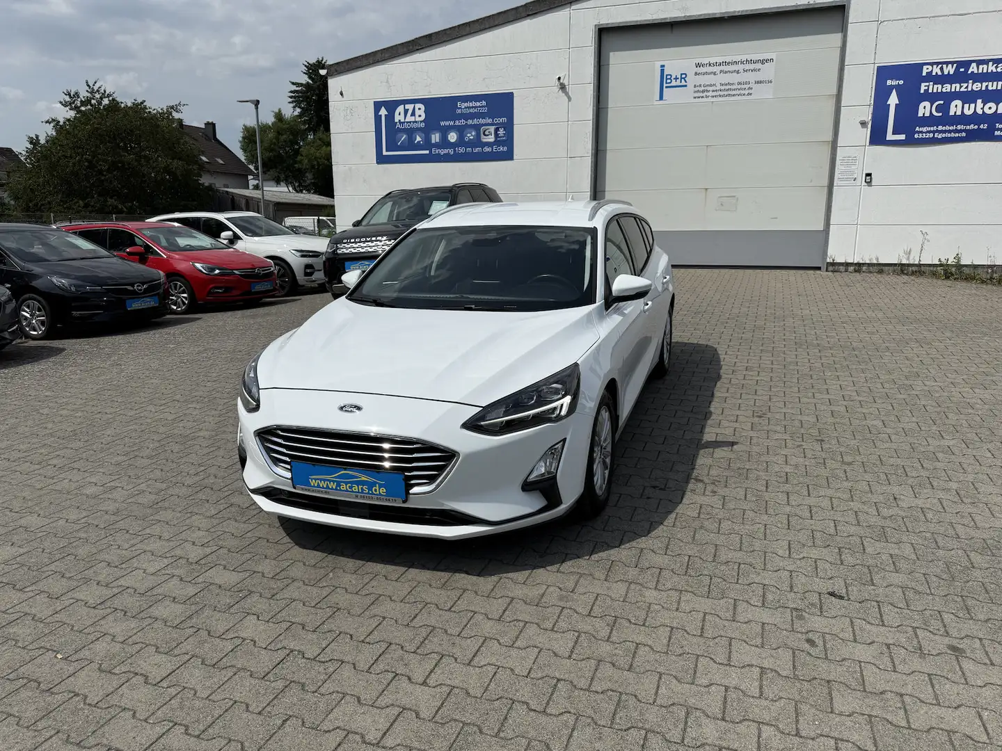 Ford Focus Titanium 2,0 TDCI Aut Navi LED ACC SHA TWA Alu16 E Wit - 1