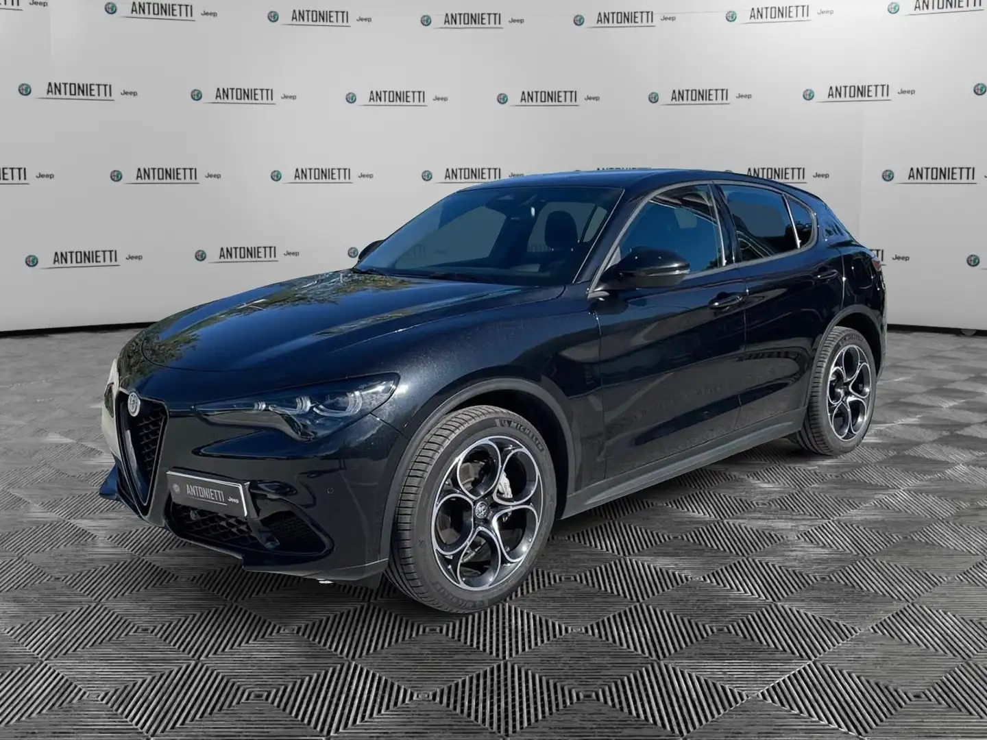 Alfa Romeo Stelvio Stelvio 2.2 Turbodiesel 210 CV AT8 Q4 Sprint Nero - 1