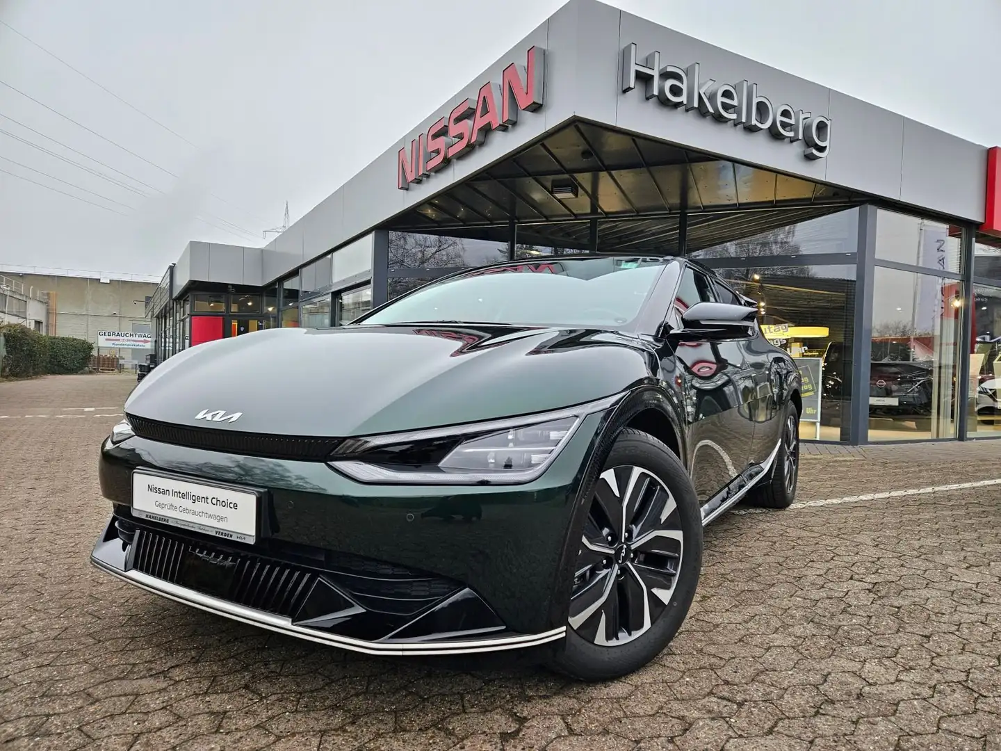 Kia EV6 77,4 kWh Air+DriveWise+Sound-Paket Grün - 2