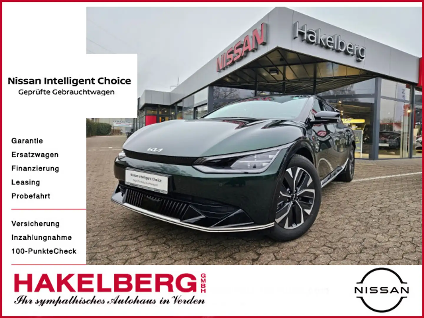Kia EV6 77,4 kWh Air+DriveWise+Sound-Paket Verde - 1