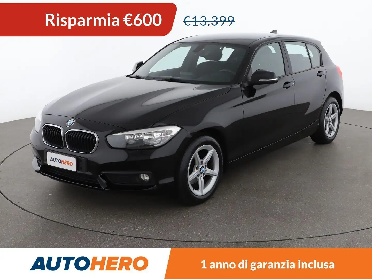 BMW 114 114d Nero - 1