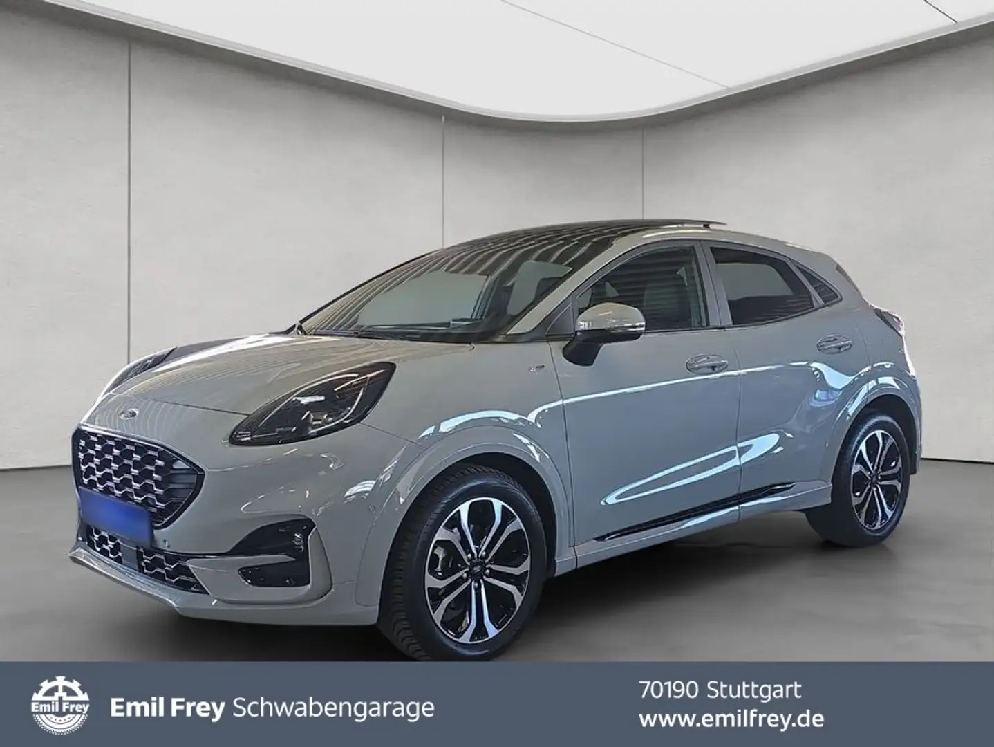 Ford Puma 1.0 EcoBoost Hybrid Aut. ST-LINE X Grijs - 1