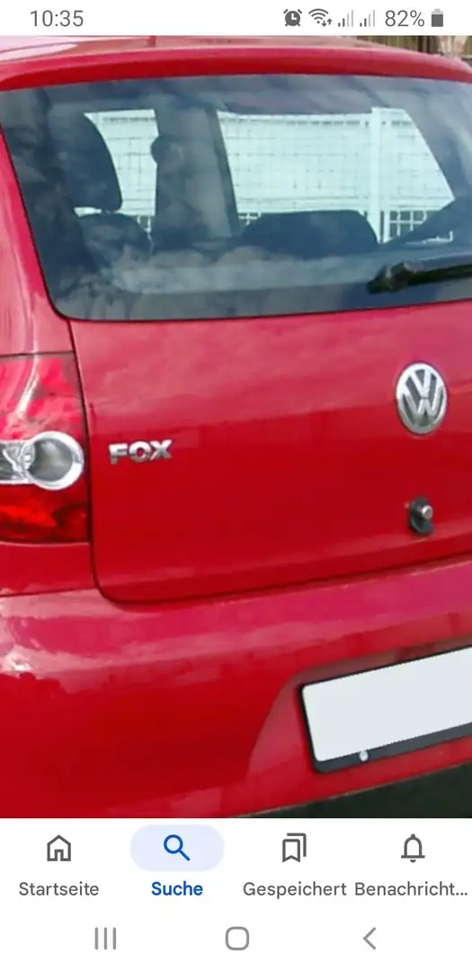 Volkswagen Fox 1,2 Rot - 2