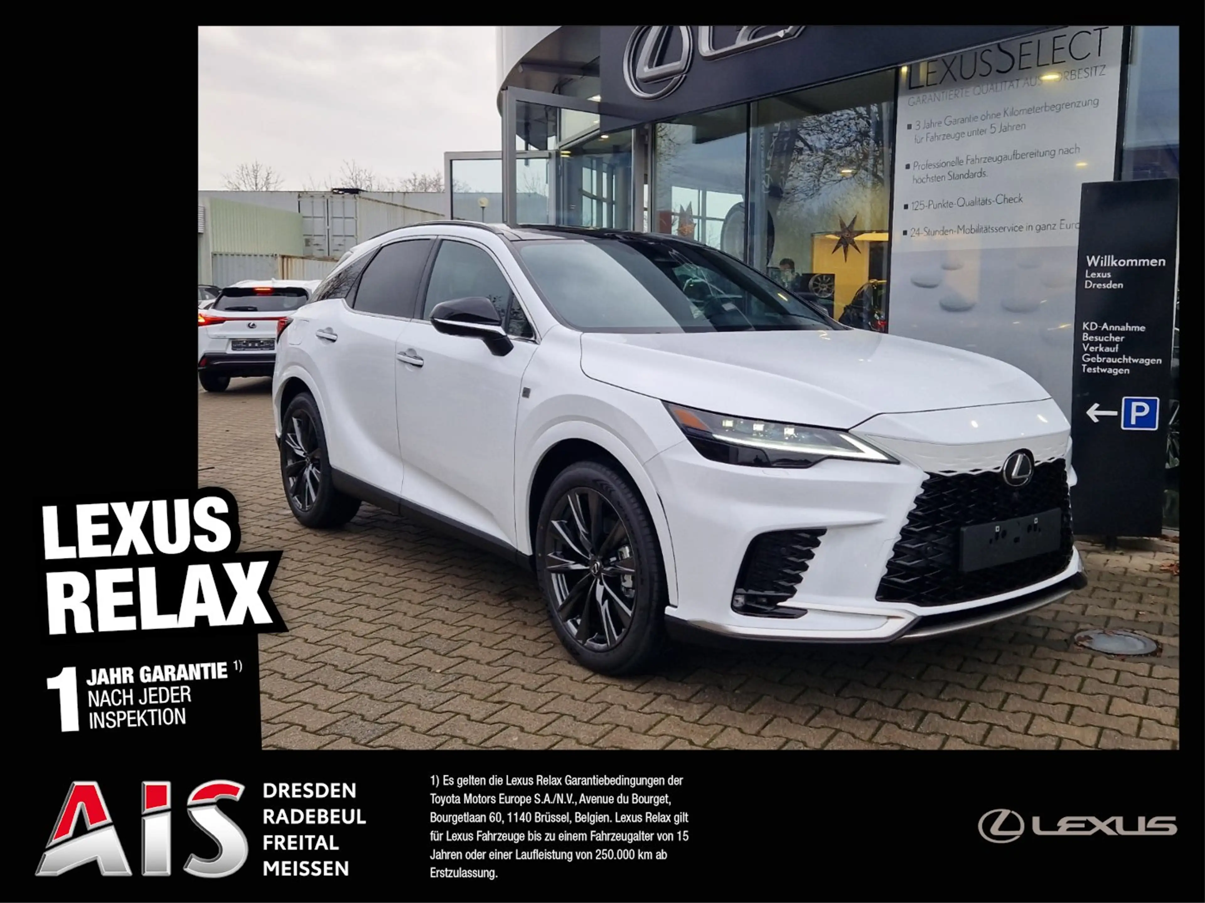 Lexus RX 450h + E-Four Sport Design Panoramadach