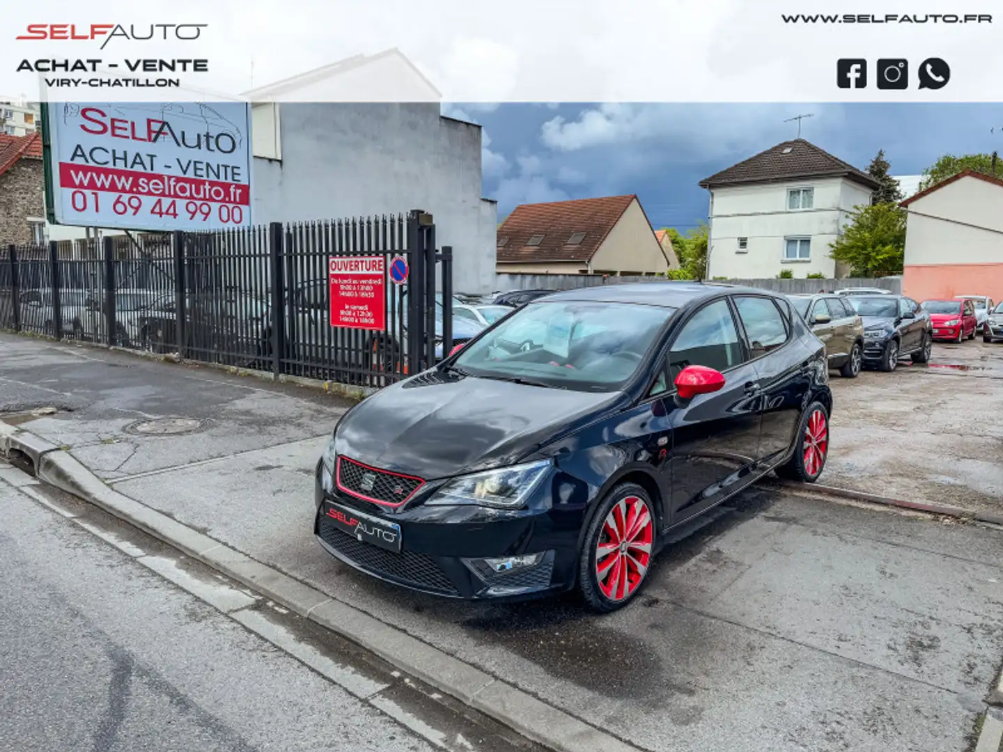 SEAT Ibiza 1.0 ECOTSI 110CH FR DSG START/STOP Noir - 1