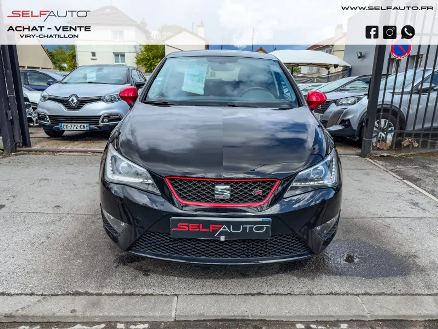 SEAT Ibiza 1.0 ECOTSI 110CH FR DSG START/STOP Noir - 2