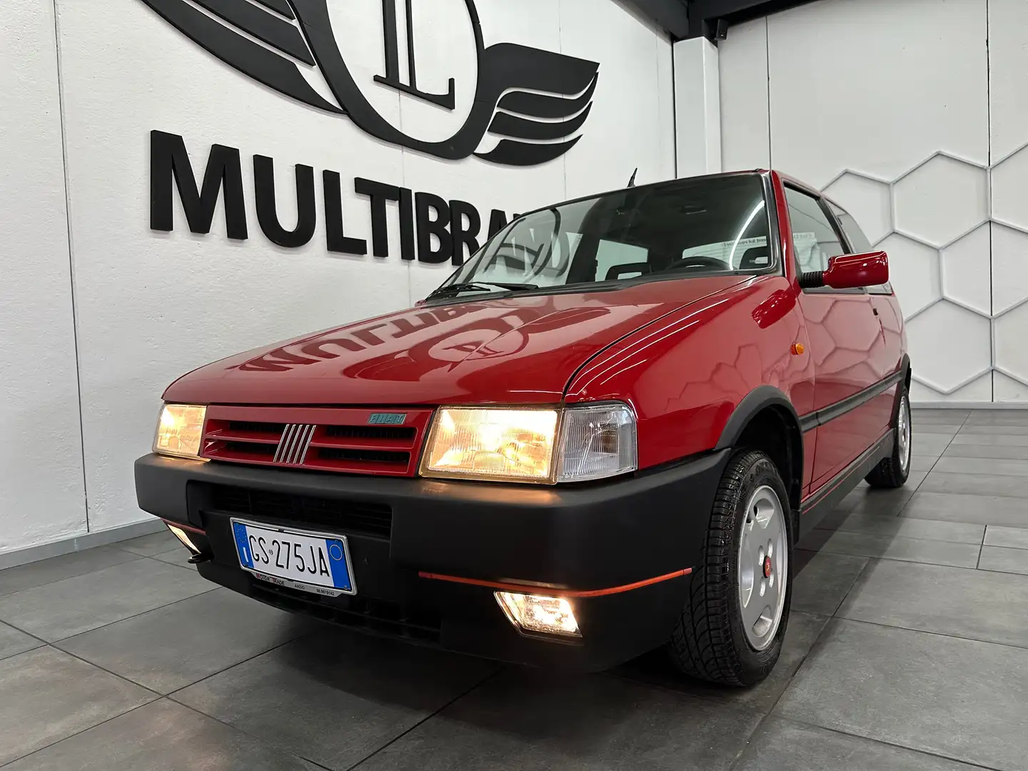 Fiat Uno 1.4 I.E TURBO 116CV RACING ORIGINALE UNIPRO PERMUT Roşu - 2