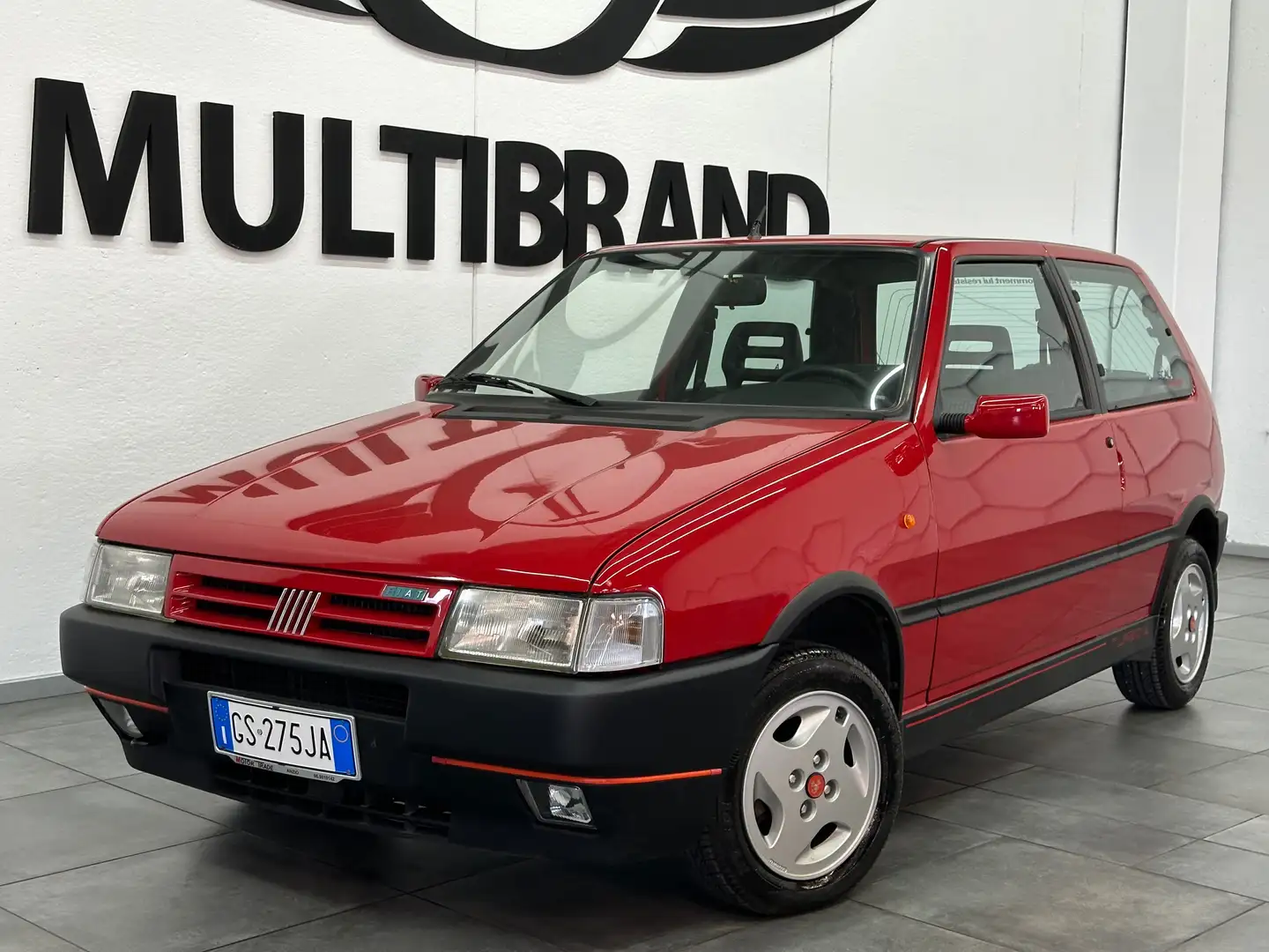 Fiat Uno 1.4 I.E TURBO 116CV RACING ORIGINALE UNIPRO PERMUT Red - 1