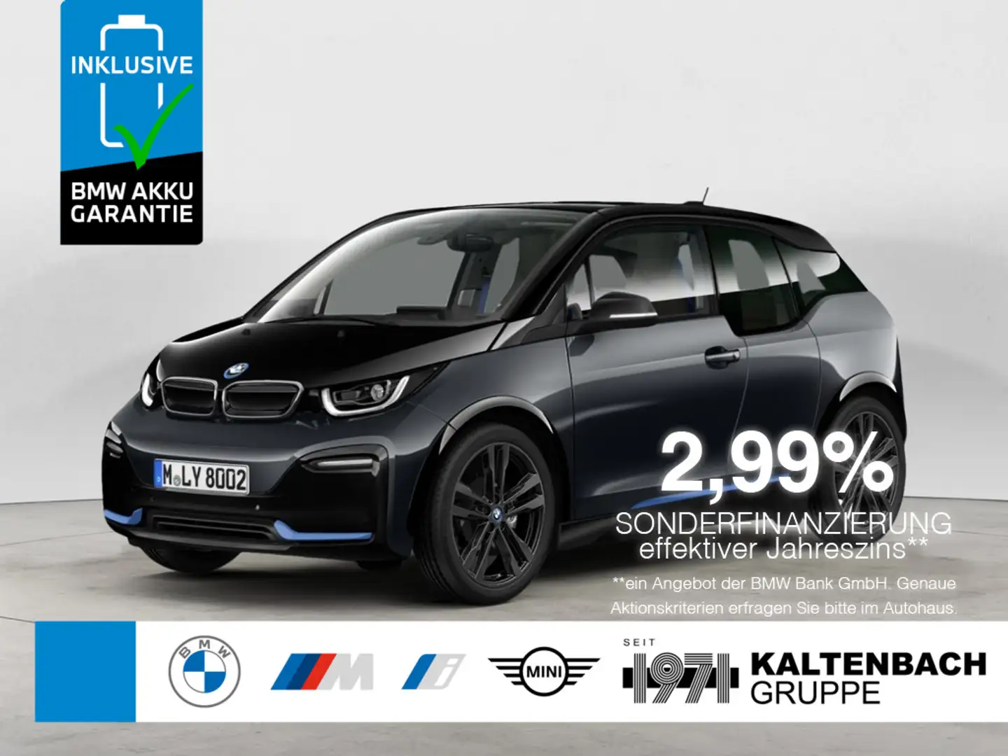 BMW i3 s 120Ah ACC HGSD H/K KAMERA LED NAVI SHZ Grau - 1