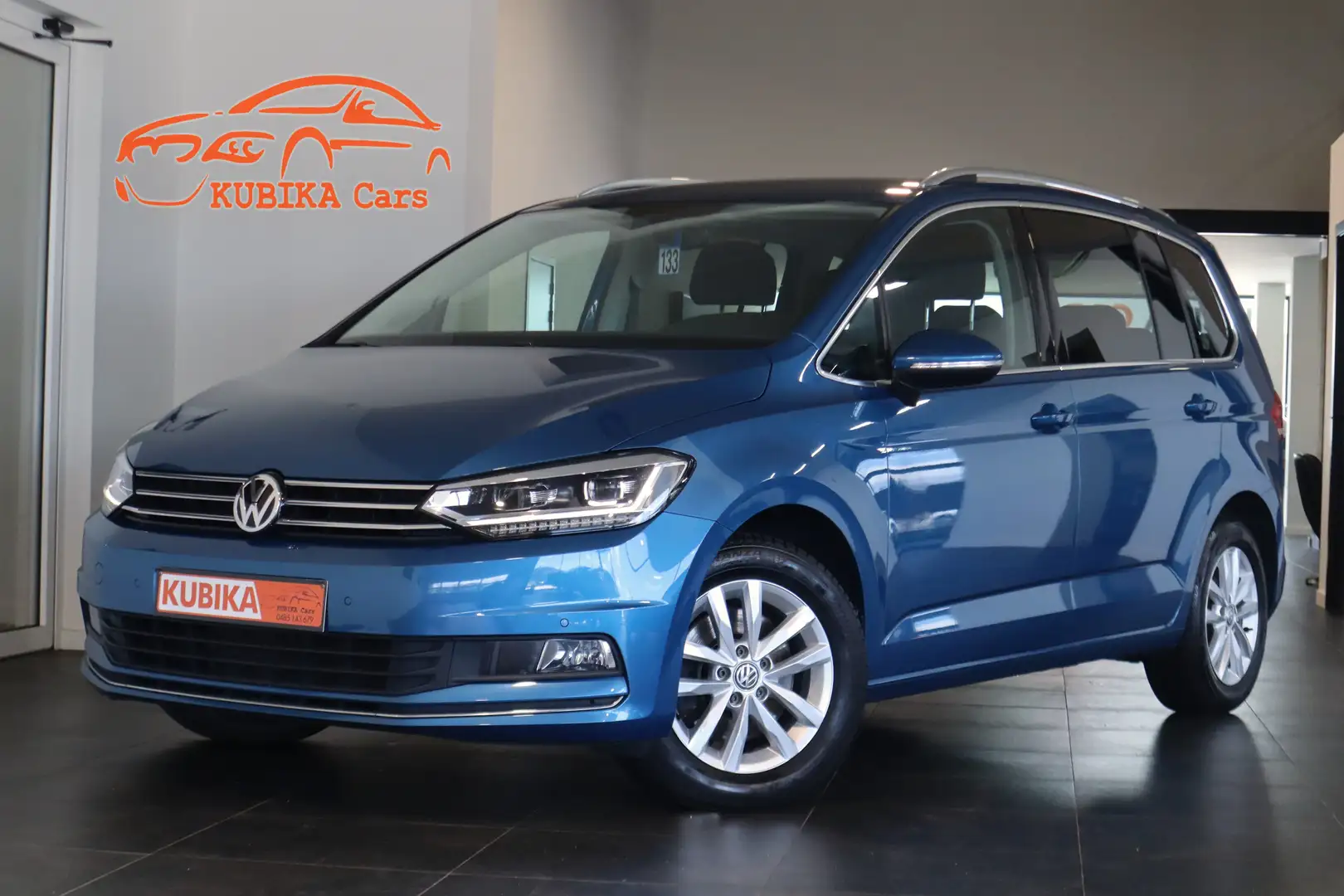 Volkswagen Touran 1.4 TSI Highline DSG 7pl Camera ACC Garantie * Blauw - 1