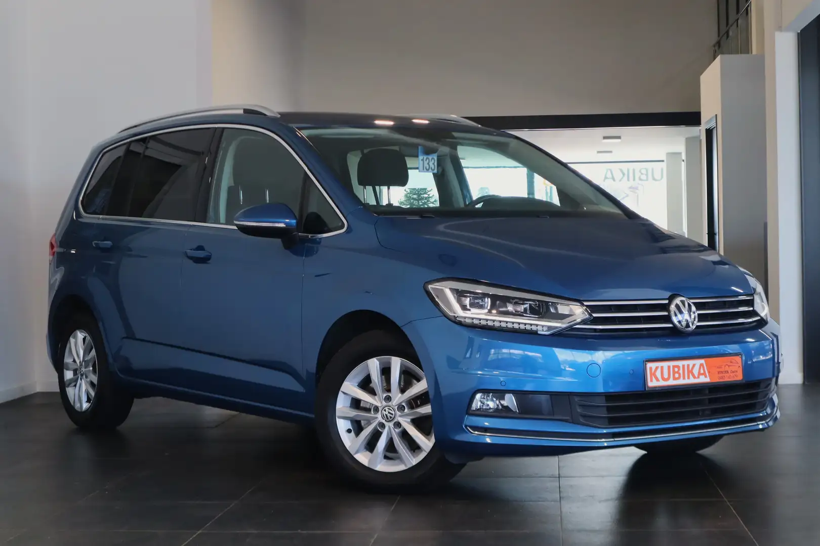 Volkswagen Touran 1.4 TSI Highline DSG 7pl Camera ACC Garantie * Blauw - 2