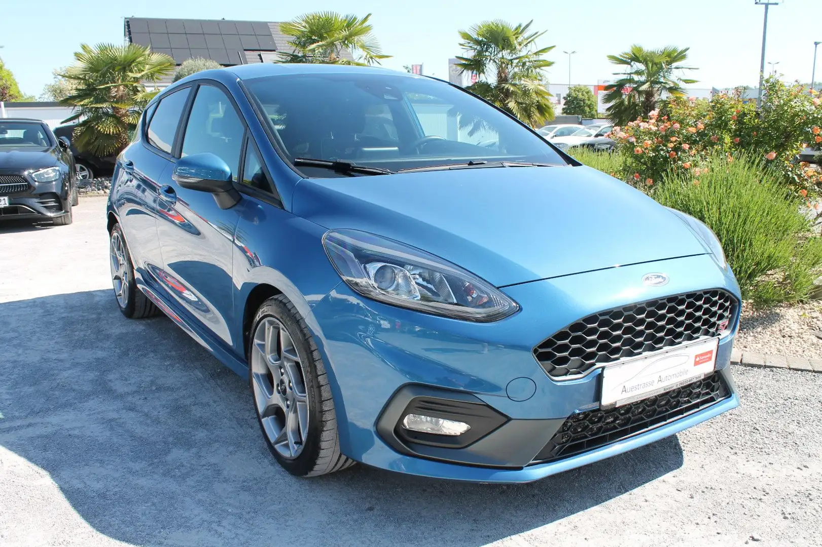 Ford Fiesta ST, 1.Hand, Navi, PDC, Tempomat, SHZ Blau - 1