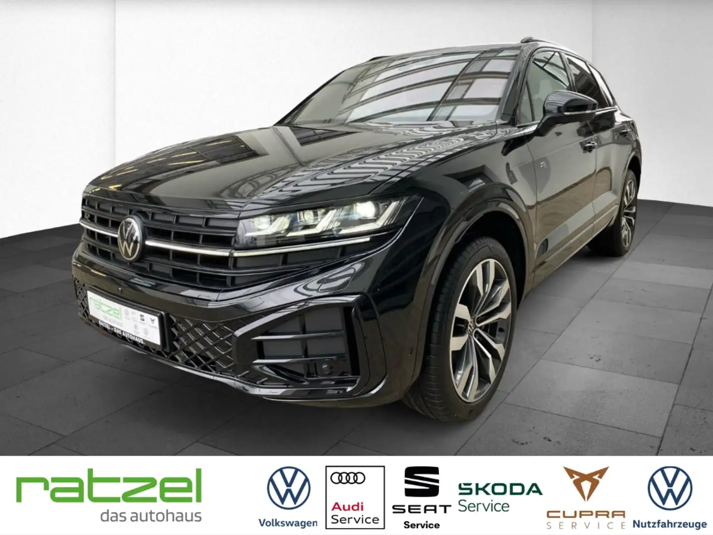 Volkswagen Touareg 3.0 TDI R-Line Black Style+Standh.+ACC Schwarz - 1
