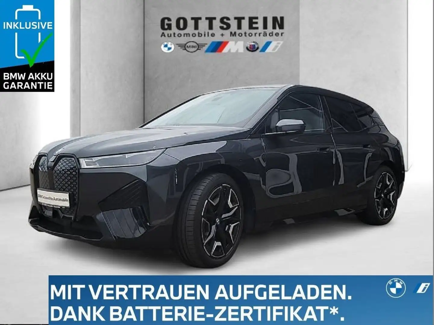 BMW iX xDrive40 Sportpaket Grau - 1