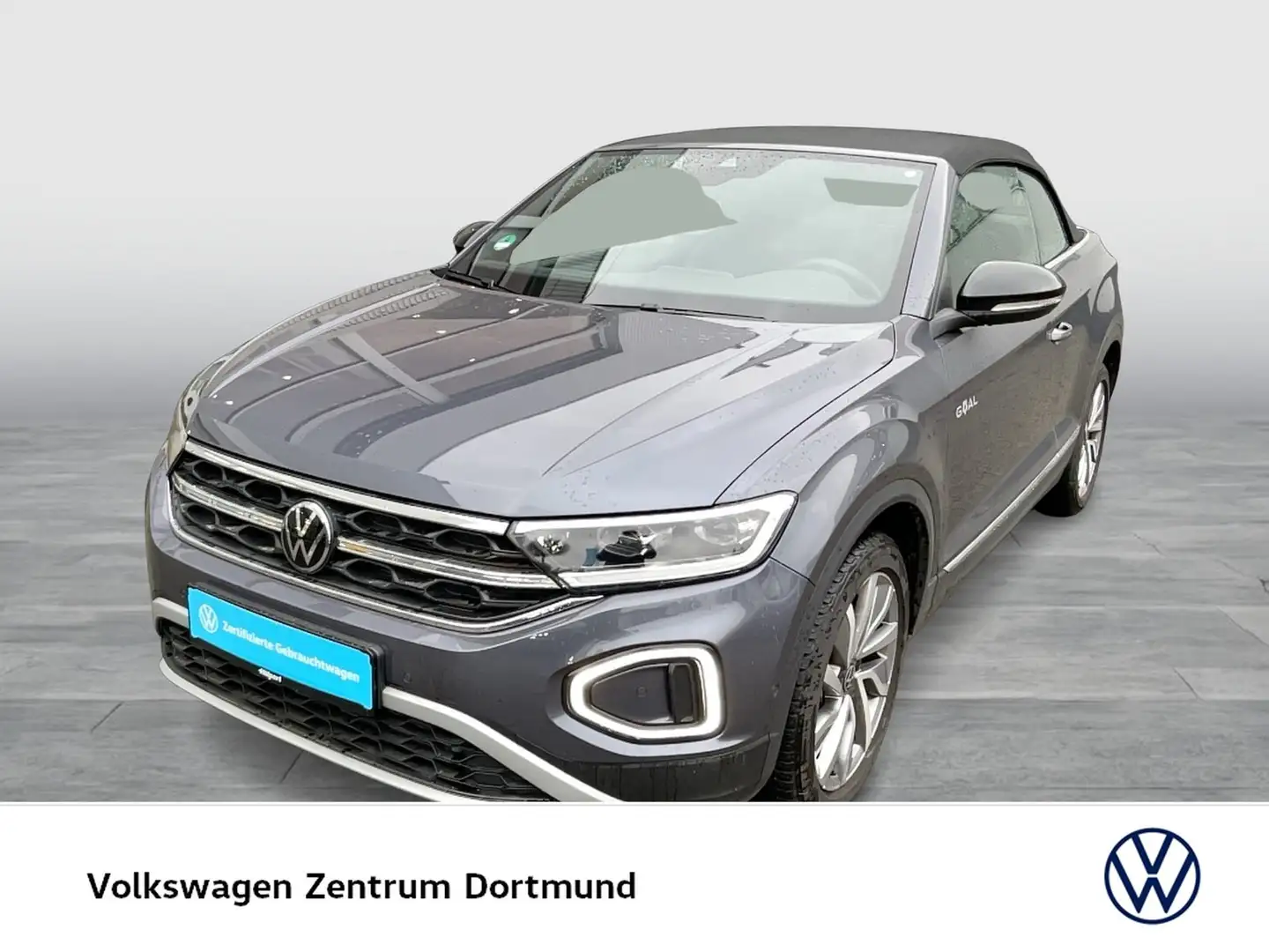 Volkswagen T-Roc Cabriolet 1.5 GOAL ACC LM18 NAVI SITZHEIZ. Gris - 2
