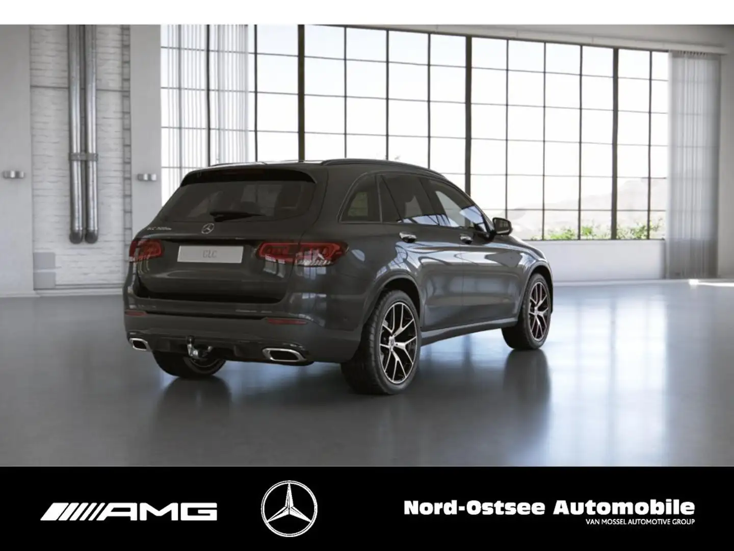 Mercedes-Benz GLC 300 AMG 4MATIC LED 360°KAMERA PANO SCHIEBE Grigio - 2