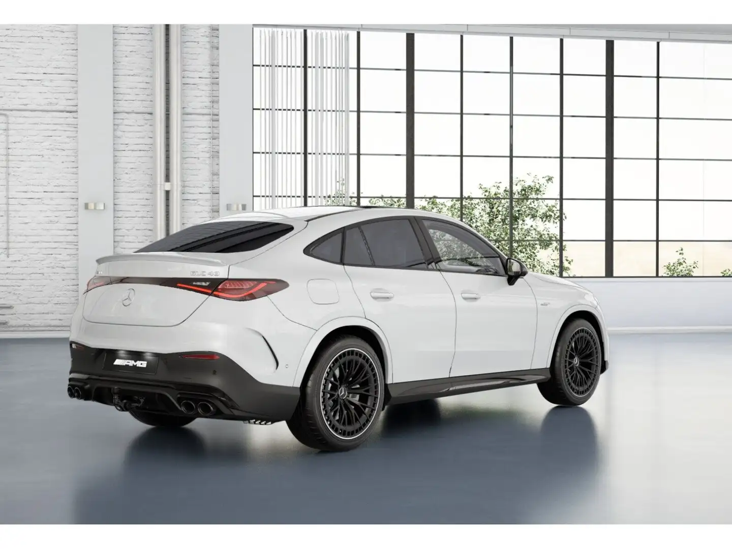 Mercedes-Benz GLC 43 AMG AMG GLC 43 4M Coupé HUD AHK Distronic Burmester Weiß - 2