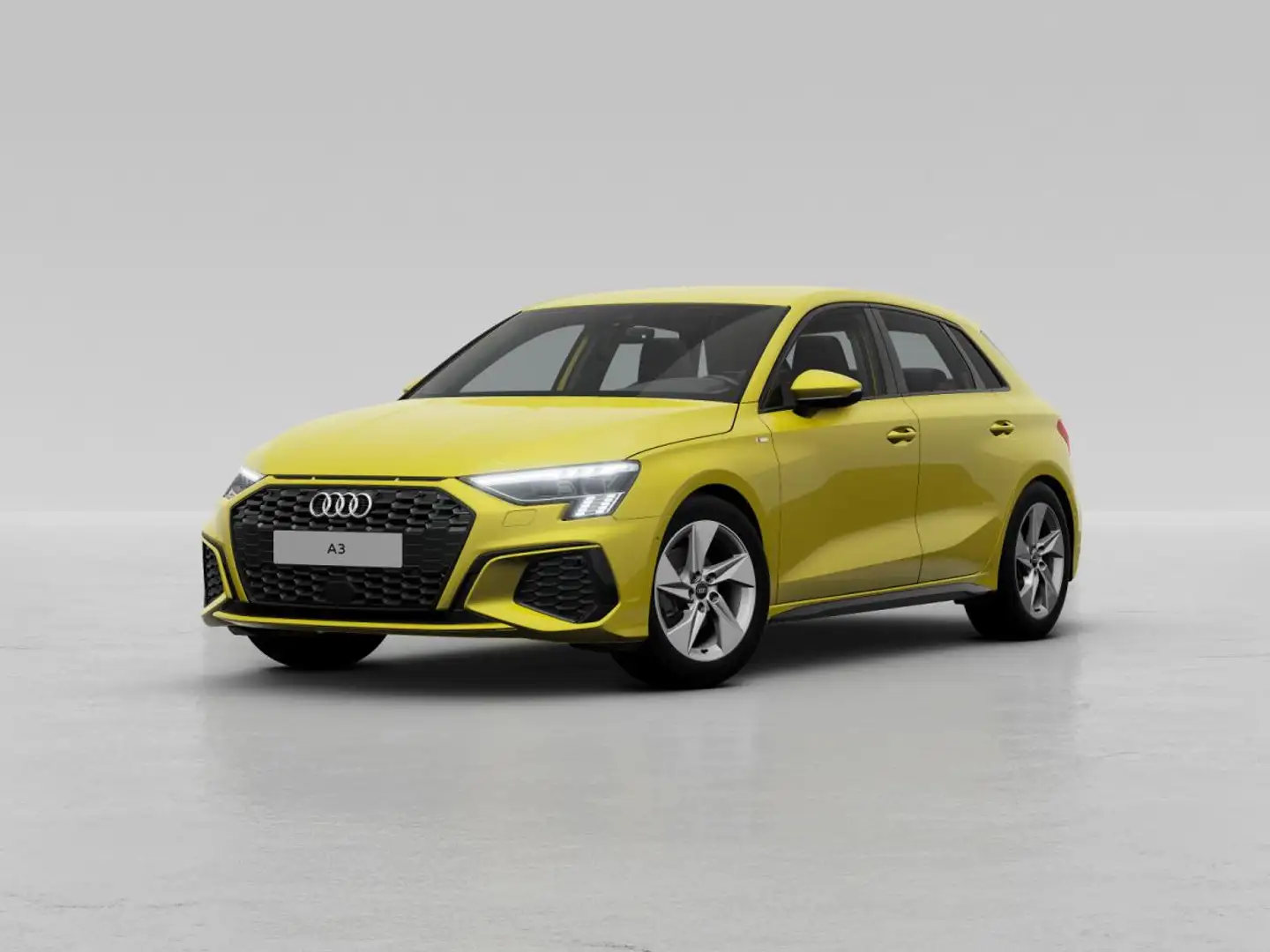 Audi A3 Sportback 35 TFSI S tronic S line Matrix-LED Navi Gelb - 1