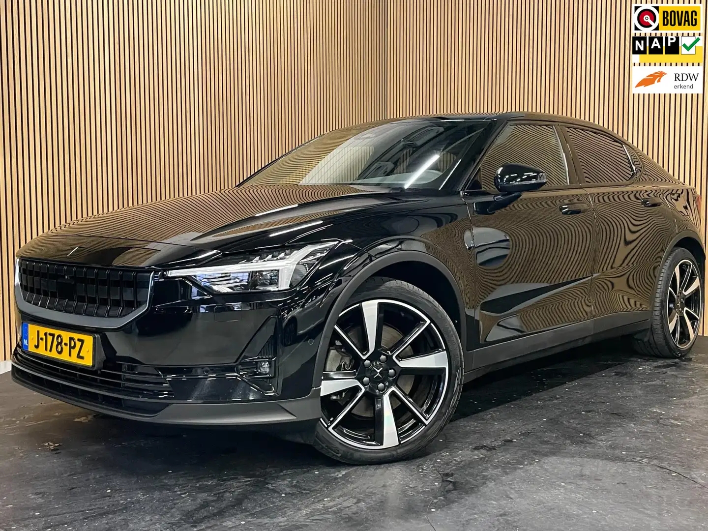 Polestar 2 Long Range Dual Motor Launch Edition 78kWh|TREKHAA Zwart - 1