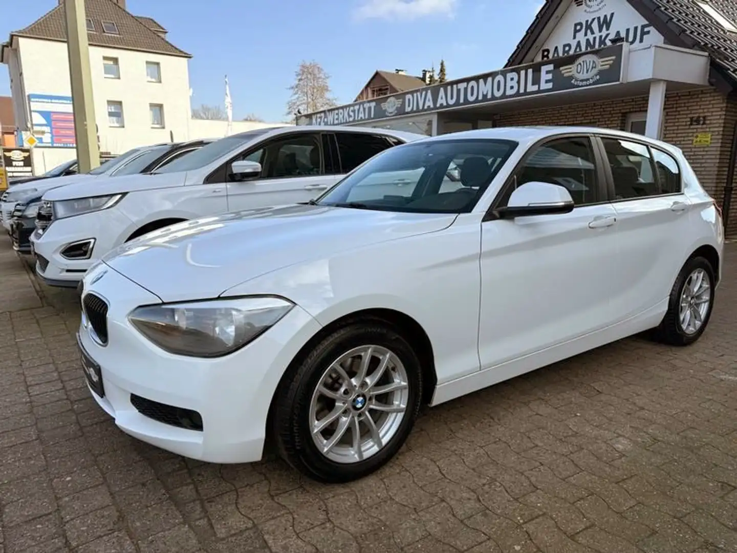 BMW 116 116 i Automatik, erst 74Tkm Wit - 1