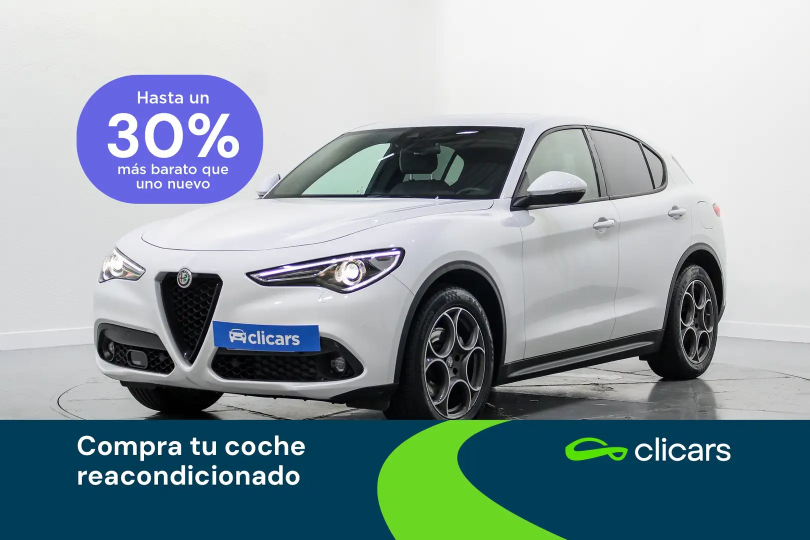 Alfa Romeo Stelvio 2.2 Sprint AWD 190 Aut. Blanco - 1